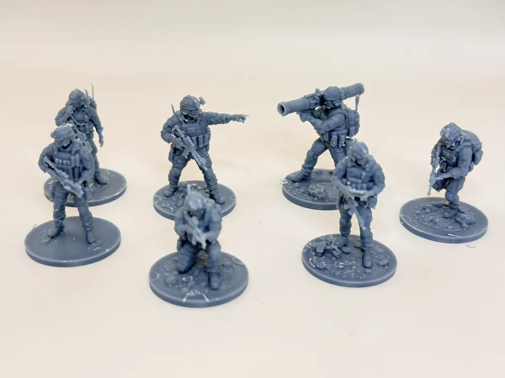 Modern Military – Tactical Squad Set 03 - Free 3D Print Model - MakerWorld