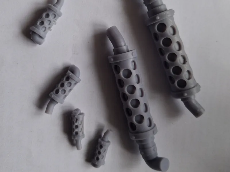 Ork Exhausts selection - 28mm