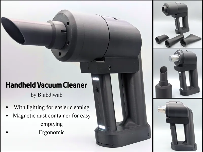 Handheld Vacuum Cleaner by Blubdiwub