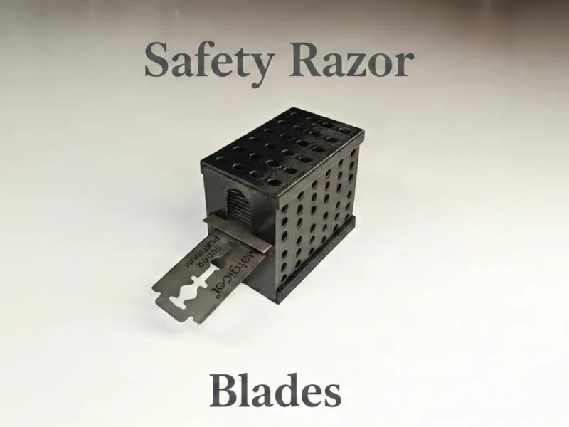 Razor Blade Dispender AND Disposal (parametric)