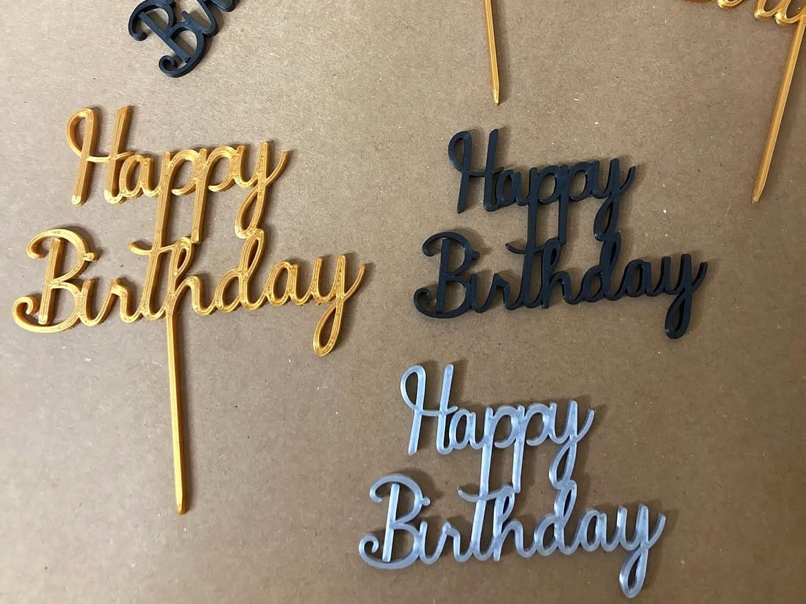 Happy Birthday With and Without stand