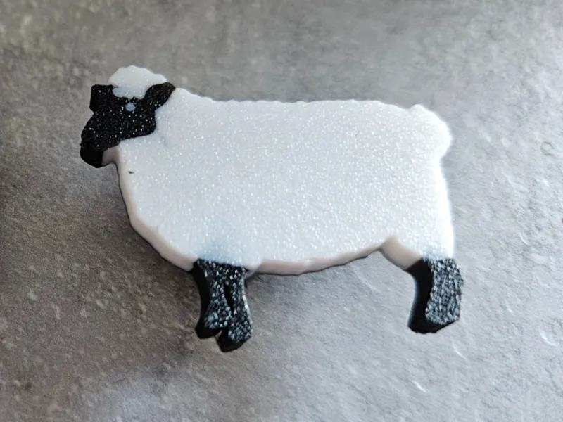 Crocs Jibbitz style Sheep Charm