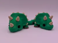 Triceratops flexi 4 colors