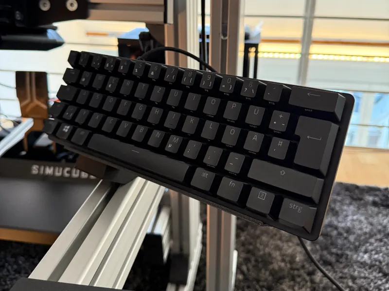 Simrig adjustable keyboard tray mount