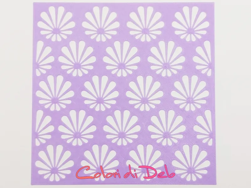 Stencil per polymer clay