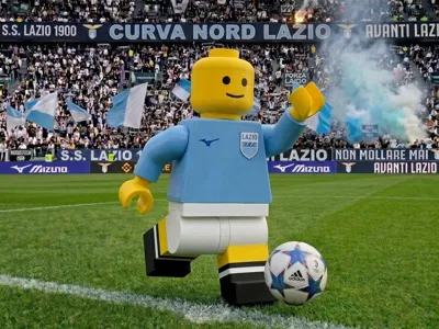 Brick MegaFigure – SS Lazio 25/26 Home + Legs
