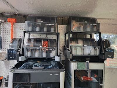 V2 AMS Lift Rack For X1 P1 P2 H2 AMS 1, 2 Pro, HT