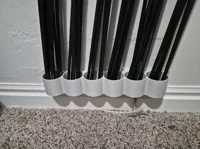 Bottom arrow cups --0.24mm layer, 2 walls, 5% infill