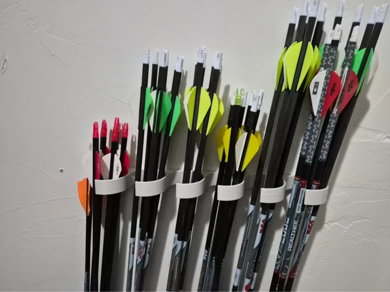 Wall Mounted Arrow Rack 