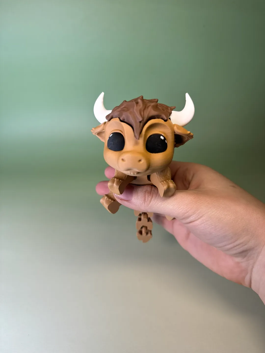 Articulated Highlander Cow - Flexi Fidget cute view 3