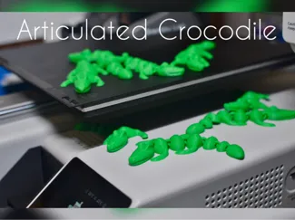 Mini Articulated Crocodile