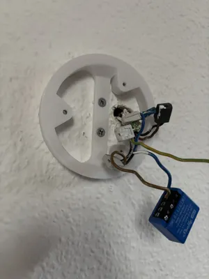Lamp Mount Base ceiling LED Shelly SmartHome Ouila