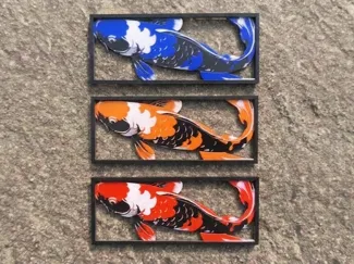 Koi fish bookmark NoAms