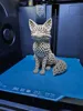Voronoi Fox 1 Color 50%