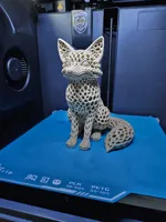 Voronoi Fuchs 1 farbig 50%