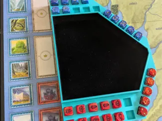 Ringkrieg Würfelteller / War of the Ring dicetray