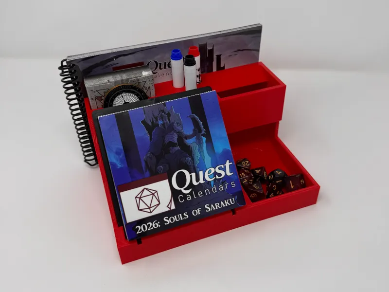 Quest Calendar 2026 Tray