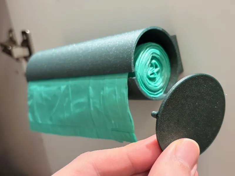 The Hidden Garbage Bag Dispenser