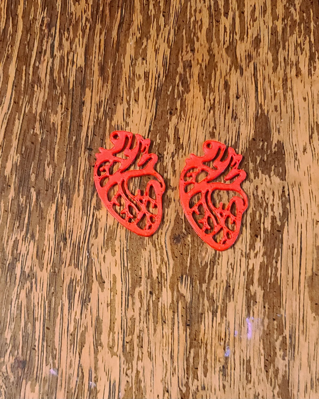4 Different Heart Earrings view 2