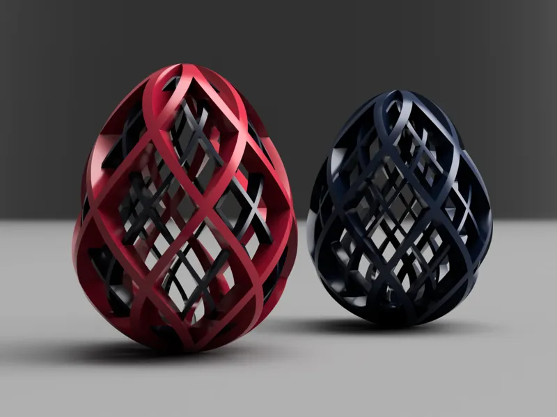 Easter Egg: Double Spiral Interlace