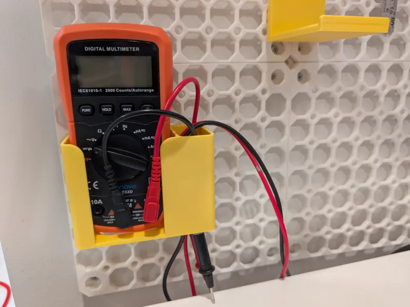 Crenova Multimeter holder for Multiboard