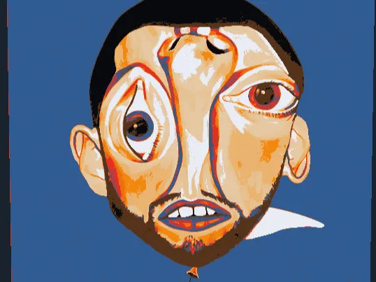 Mac Miller Balloonerism Hueforge