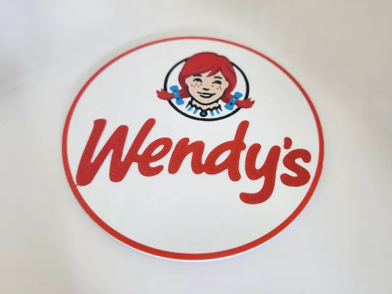 Wendy's coaster set and caddy