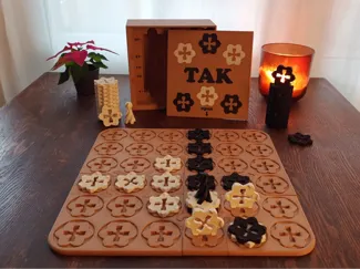 Tak – Modulares Puzzle-Spielfeld (5×5 & 6×6)