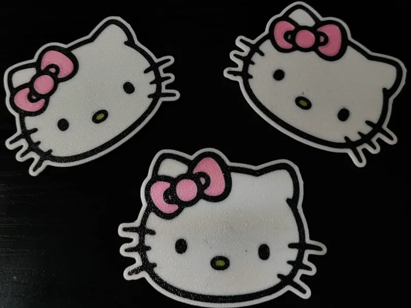 Hello Kitty 3D - Estilo Kawaii Clásico