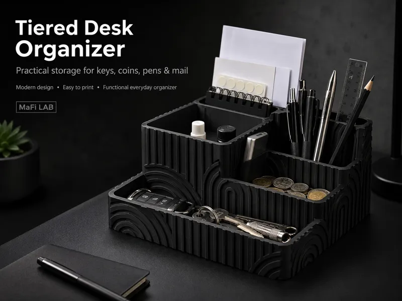 ArcTier Multi-Level Desk Organizer