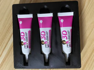 Gridfinity Bin - 3x 3D Print Lady lube