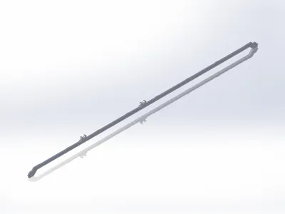 long Multibin Drawer Stopper Bars - optional teeth