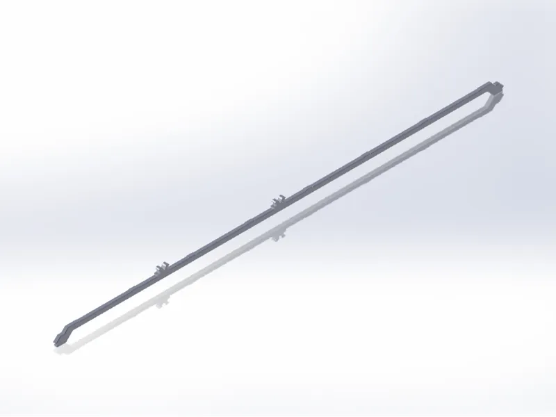 long Multibin Drawer Stopper Bars - optional teeth