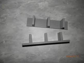 Sliding closet tracks for bi fold doors