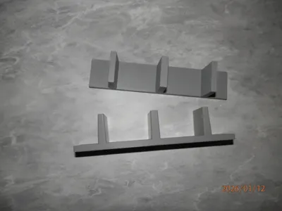 Sliding closet tracks for bi fold doors