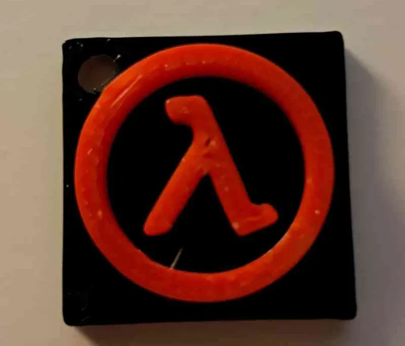 Lambda Keychain Hl2