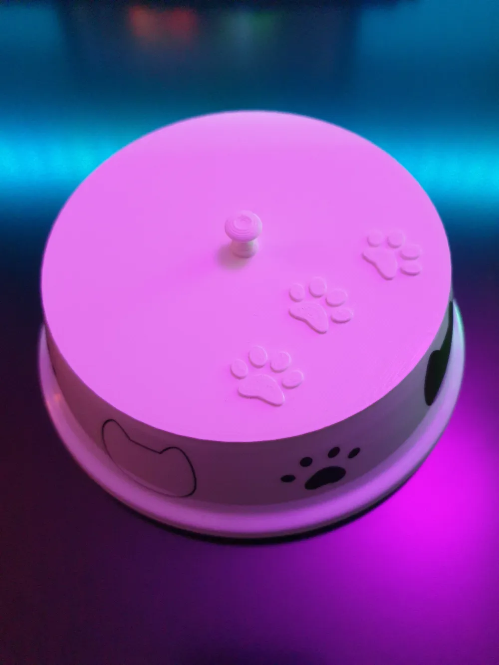 Cat and Dog FoodBowl Lid by Mr.B MakerWorld