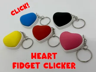 Heart Fidget Clicker