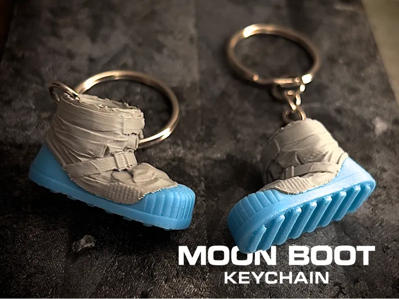 Moon Boot Keychain