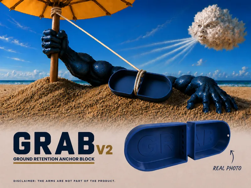 GRAB V2 - Ground Retention Anchor Block