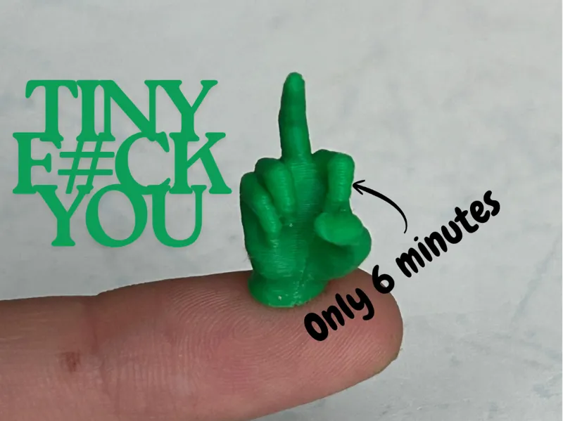 Tiny Middle Finger Prank - Hide Everywhere 