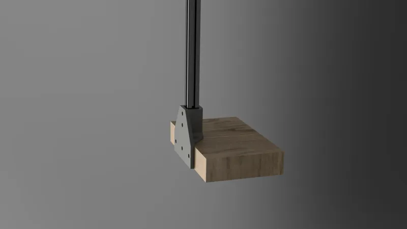 2020 Extrusion Desk Top Mount