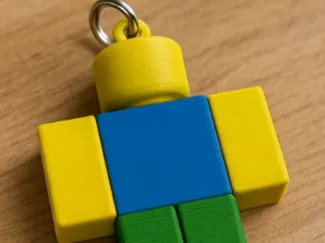 Cool Roblox Character Keychain