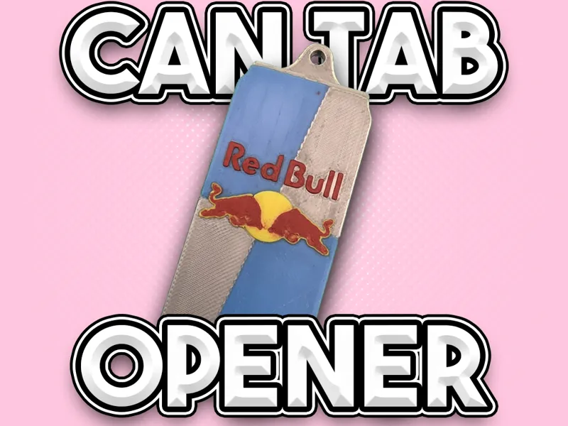 Can Opener Keychain | Red Bull