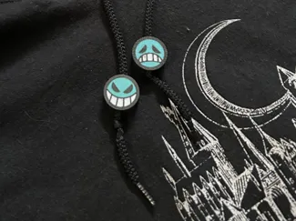 Portgas D. Ace Drawstring Hoodie Beads
