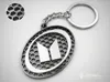 Isuzu logo keychain