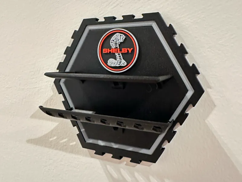 Hex car keys holder