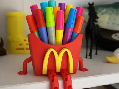 MC Fries Buddy Desk Organizer
