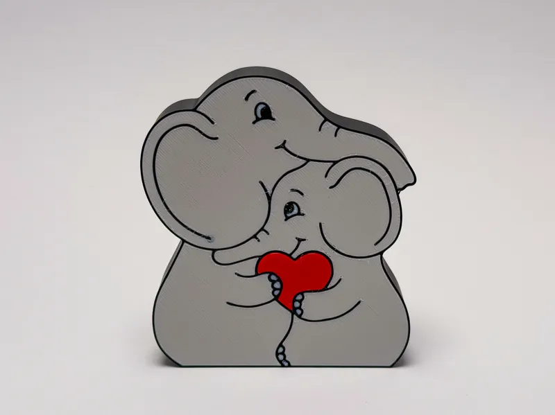 Two Elephants, One Heart