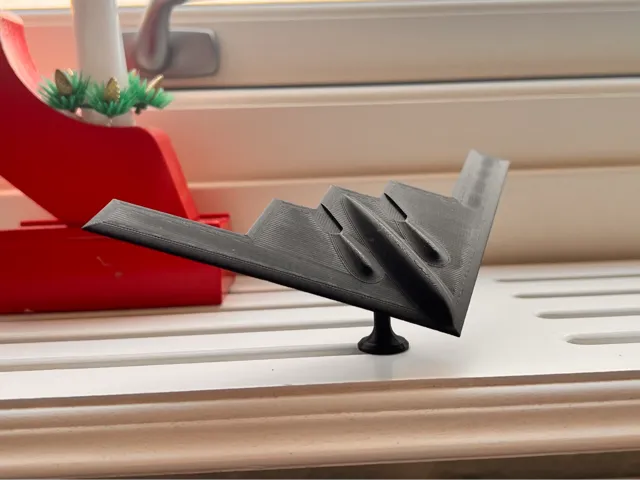Posable B-2 Bomber Decoration